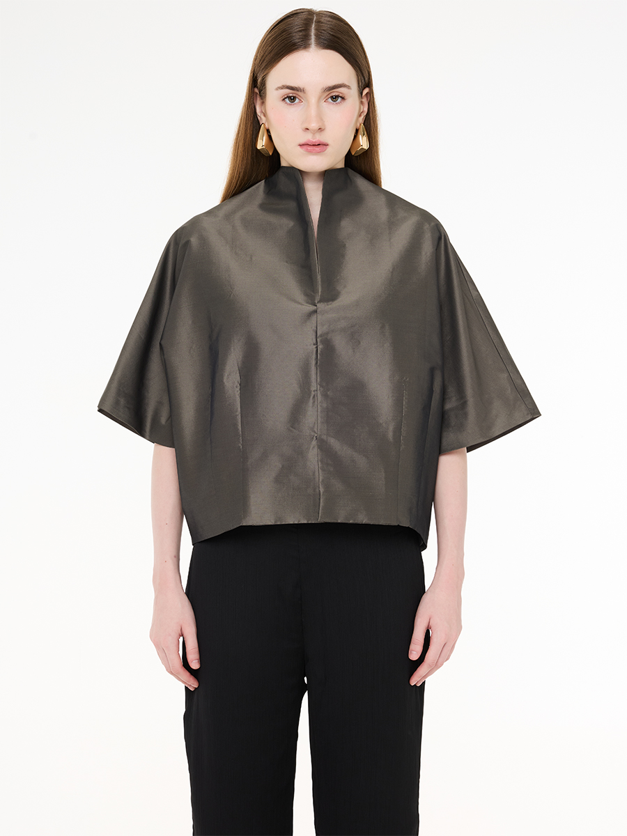 Trapeze Blouse Stone