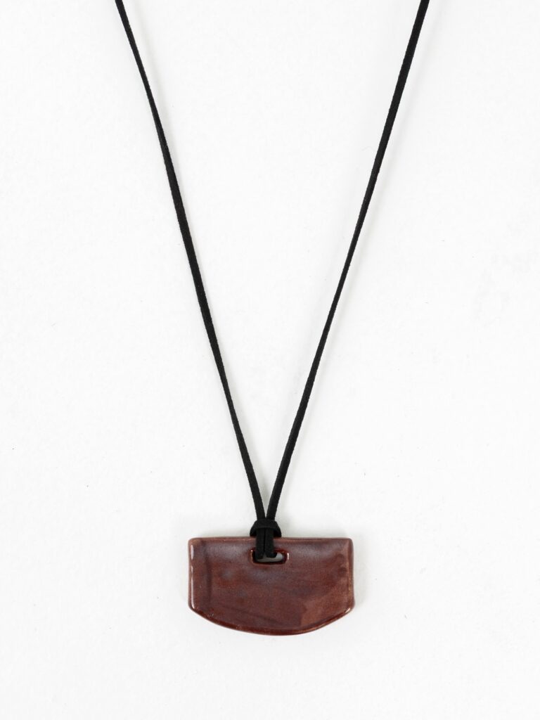 Fold Ceramic Pendant