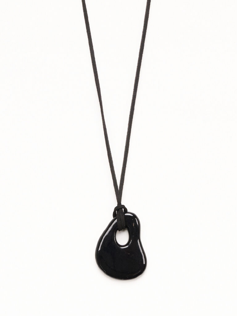 Node Ceramic Pendant Black