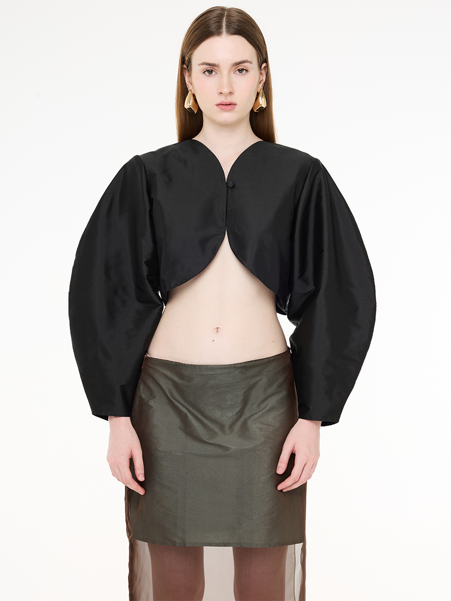 Tulip Bolero Jet Black