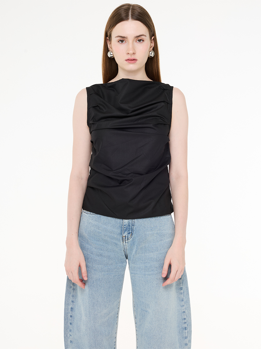 Adorn Top Black