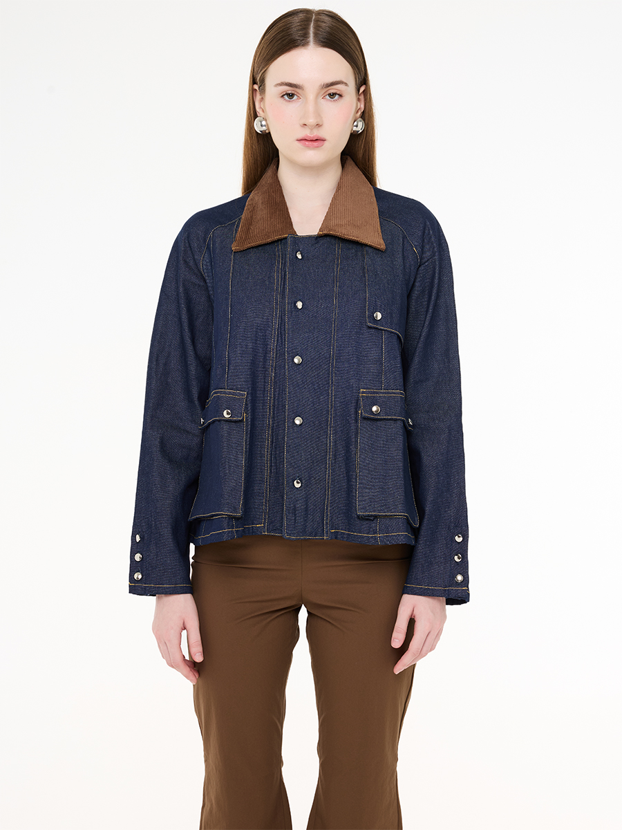 Morgenstein Studio Jacket Denim
