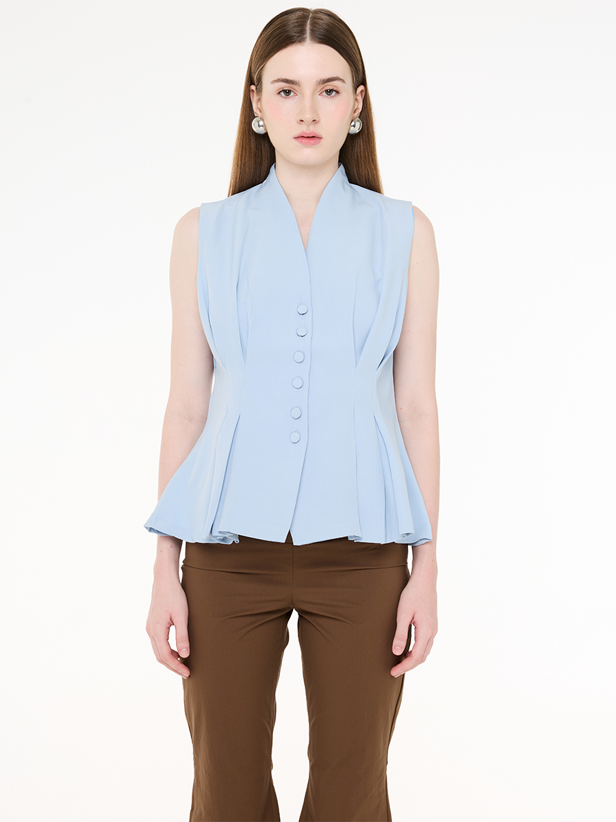 Sicily Top Powder Blue
