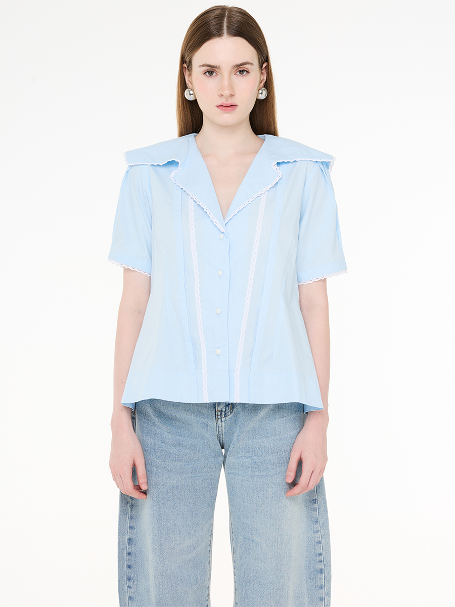 Lilou Top Sky Blue