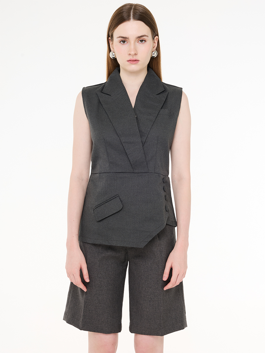 Fallon Top Charcoal